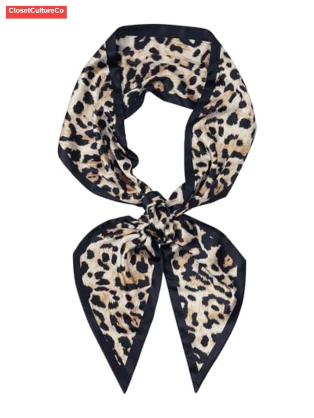 Womens Skinny Satin Feel Polyester Head Hair Neck Scarf Purse Bag Wrap